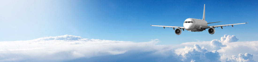 Aeroplane in flight