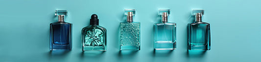 A collection of different fragrances