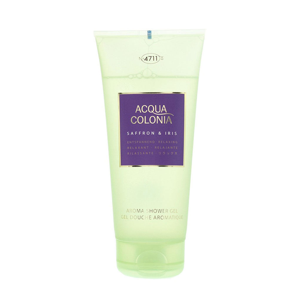 4711 Acqua Colonia Saffron & Iris Shower Gel 200ml