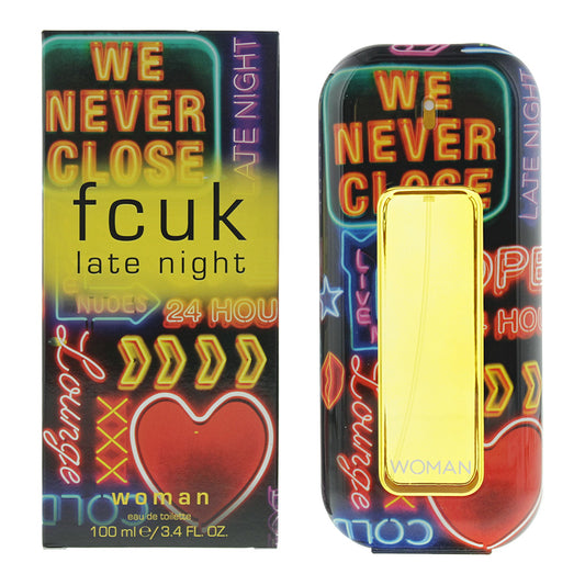 FCUK Late Night 100ml EDT Spray Women