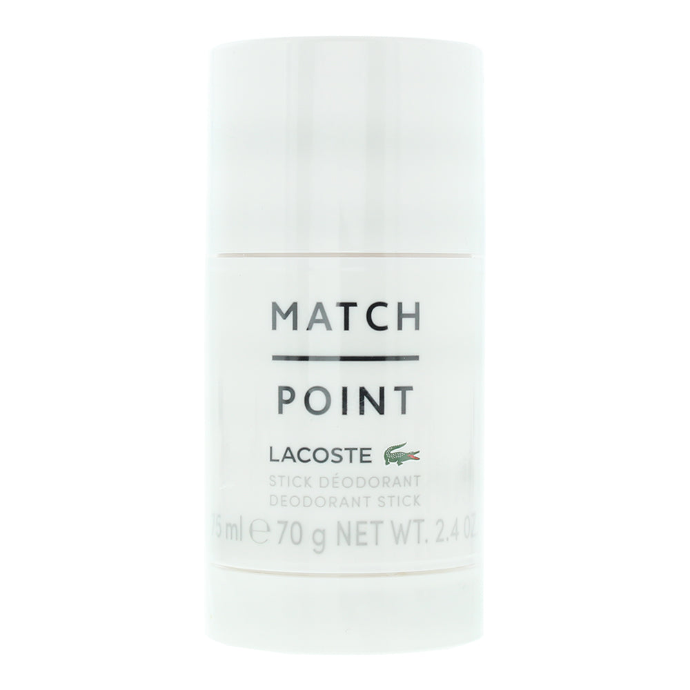 Lacoste Match Point Deodorant Stick 75ml