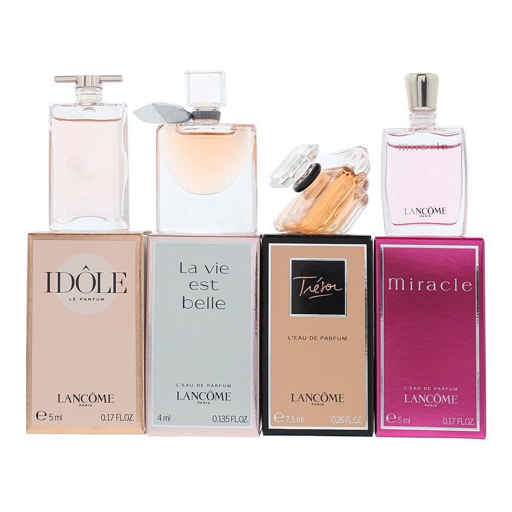 Lancome Miniature Perfume Gift Set 4 Piece