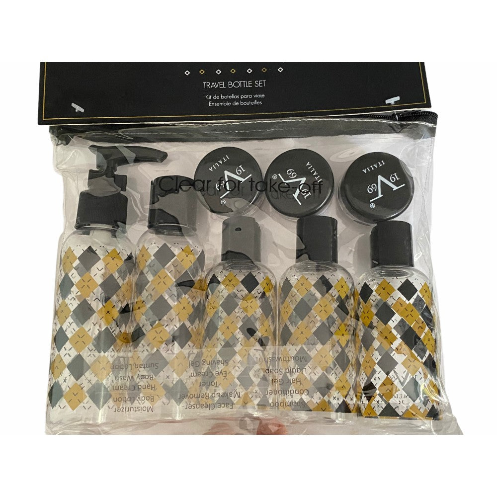 V 19.69 Travel Bottle Set 8 Piece